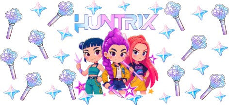 Huntrix 16oz Double Sided UVDTF Wrap