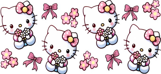Hello Kitty 16oz Double Sided UVDTF Wrap