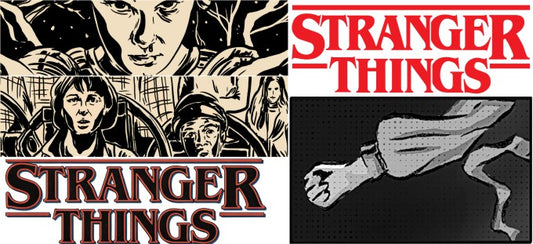 Stranger Things 16oz Double Sided UVDTF Wrap