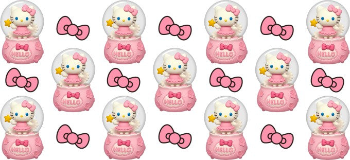 Kitty Globe 16oz Double Sided UVDTF Wrap