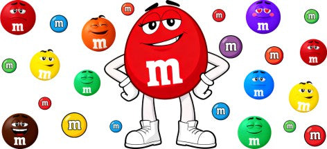 M&M 16oz Double Sided UVDTF Wrap = Pre Order expected 5th March