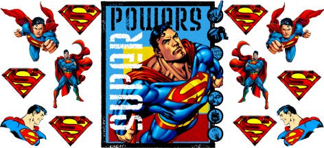 Superman 16oz Double Sided UVDTF Wrap